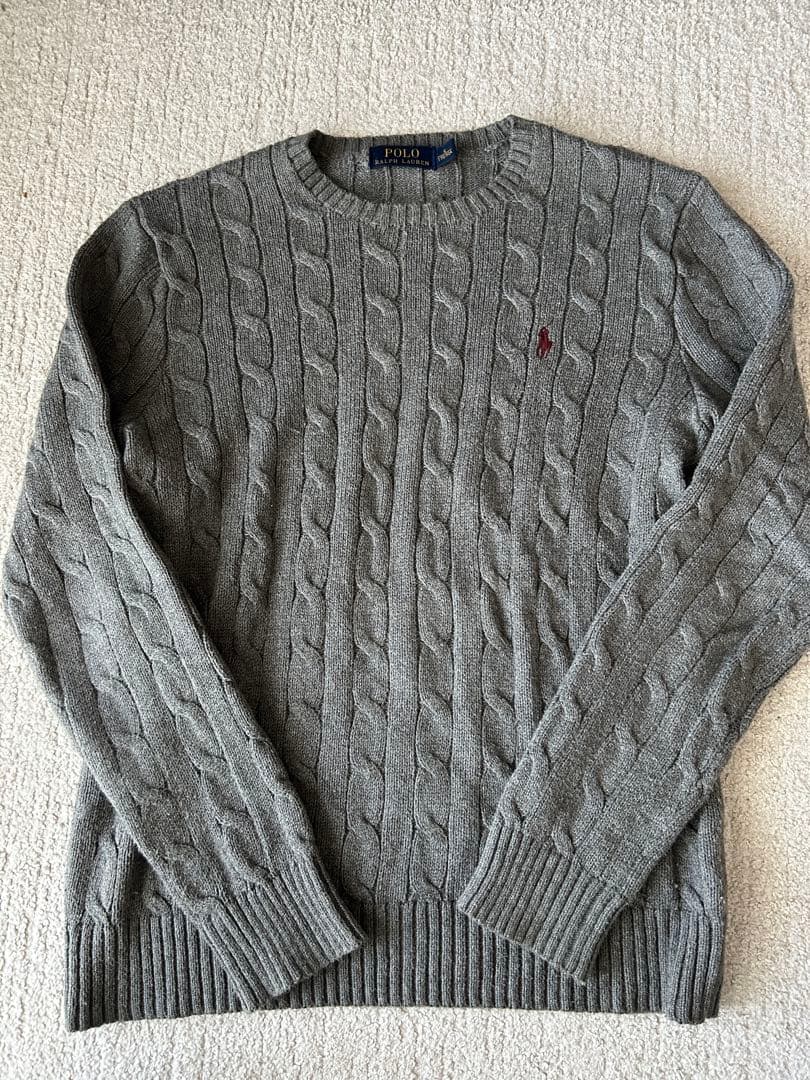 Polo Ralph Lauren グレー ニットセーター