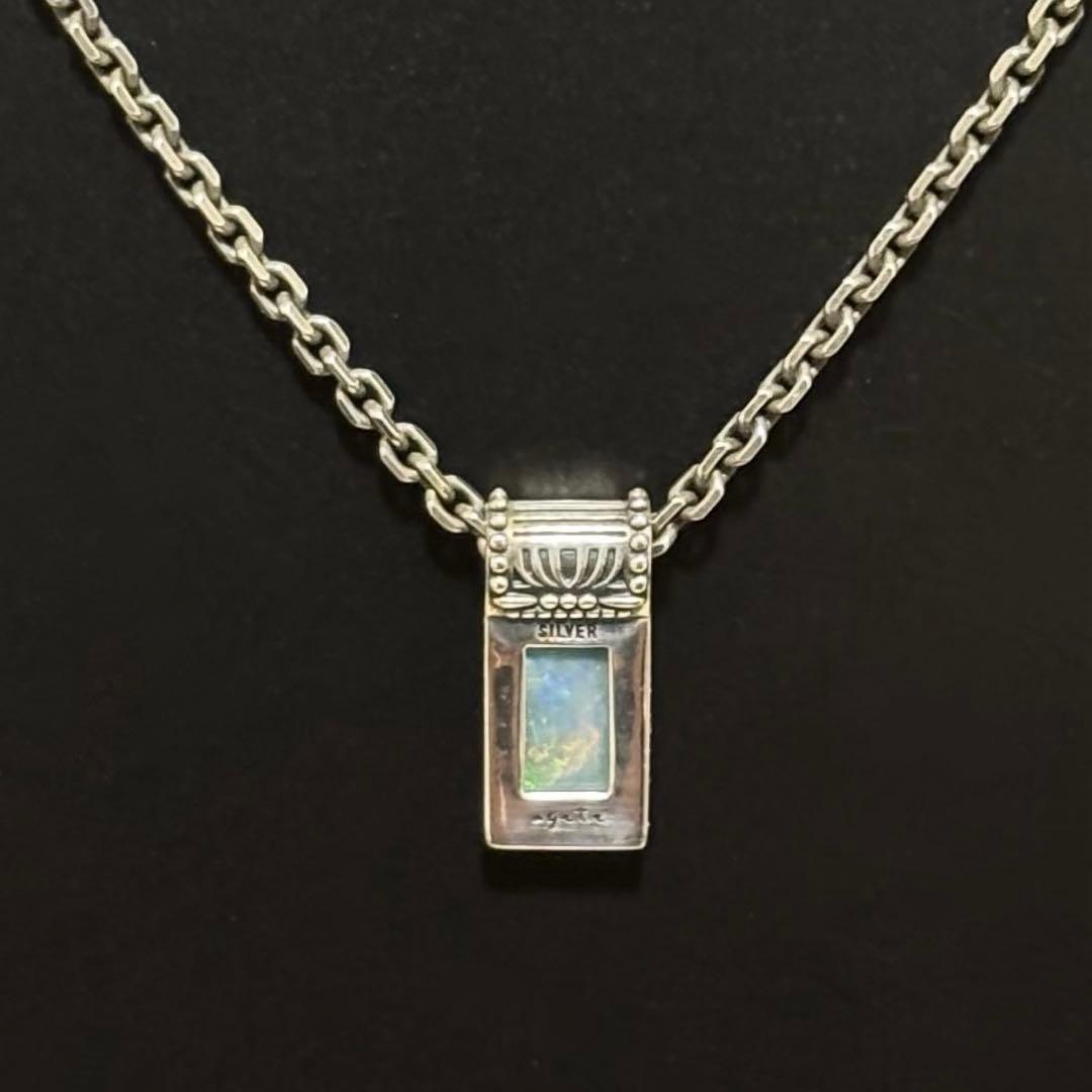 agete　アガット　ネックレス　シルバークォーツ