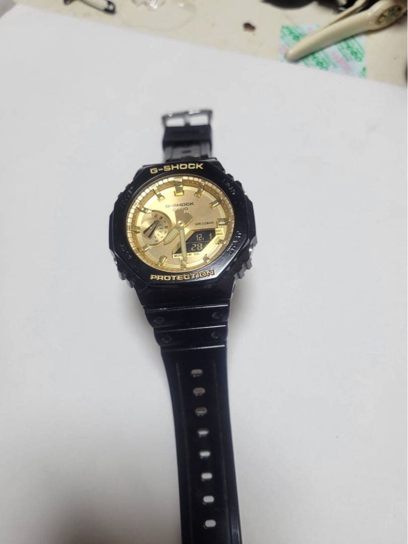 G-SHOCK GA-2100 GBブラック/ゴールド
