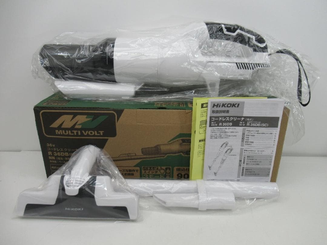 【未使用品】ハイコーキ 36Vコードレスクリーナ R36DB 本体のみ U35
