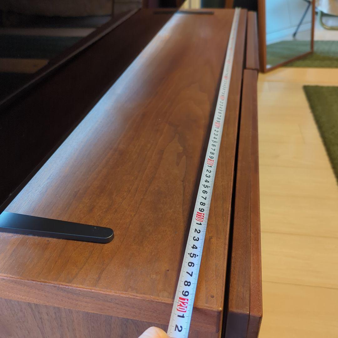 テレビ台 幅120 TV台　国産 ウォールナット オーダーメイド