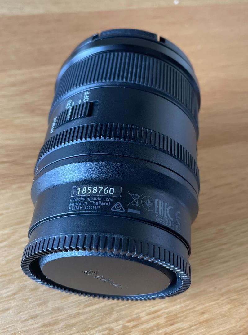 【中古】(ソニー) SONY FE20 F1.8 G レンズ