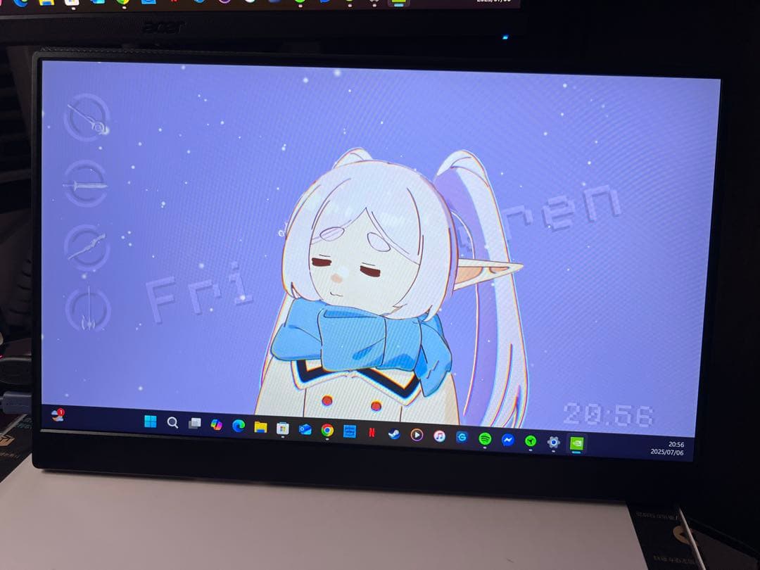 モバイルモニター 15.6インチ kksmart 144hz FHD 中古