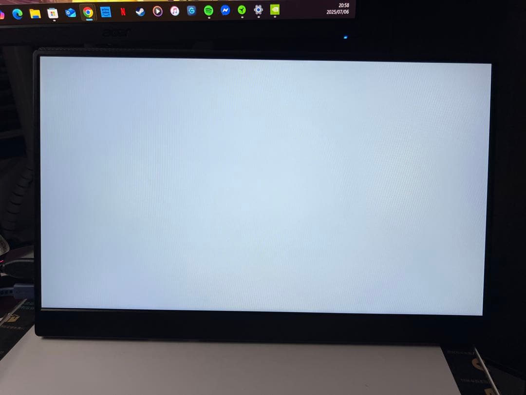 モバイルモニター 15.6インチ kksmart 144hz FHD 中古