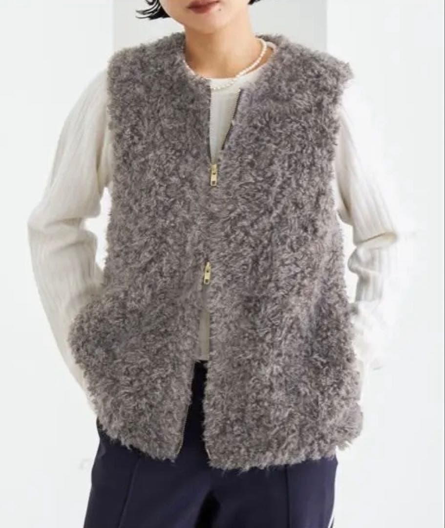 ◆イエナ◆フェイクファーベスト