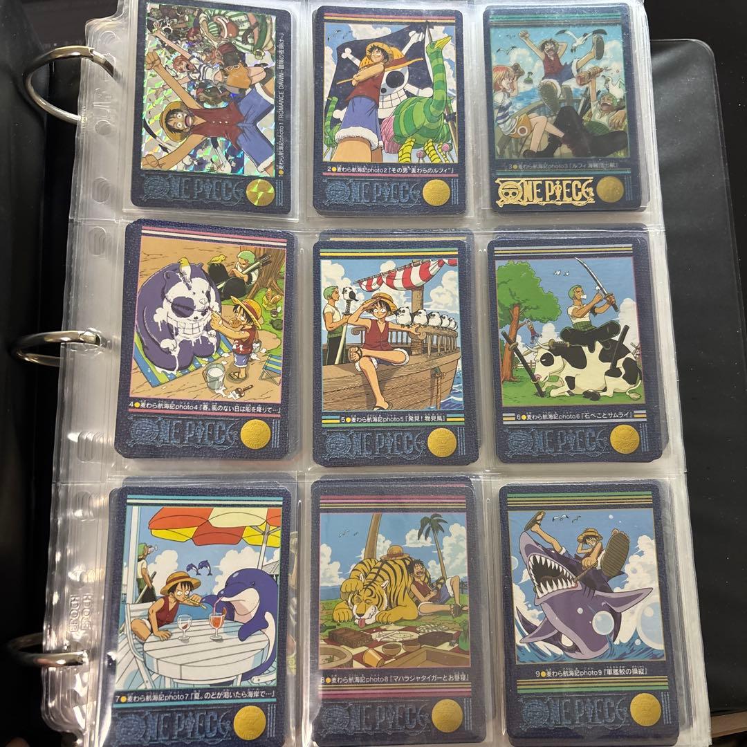 ワンピース　ビジュアルアドベンチャー　まとめ売り　大量　カードダス　セミコンプ