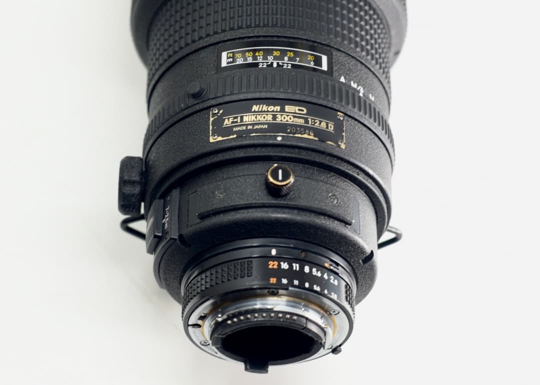 ニコンAF-I NIKKOR 300mm F2.8 D とテレコンTC-20E