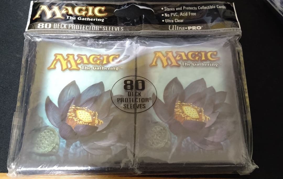 希少 睡蓮の花　black lotus　スリーブ　未開封