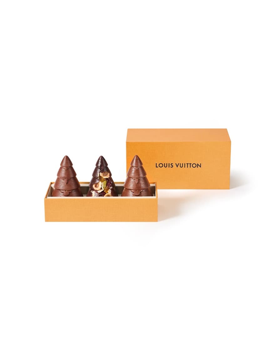 LOUIS VUITTON 3 チョコレート Christmas Trees