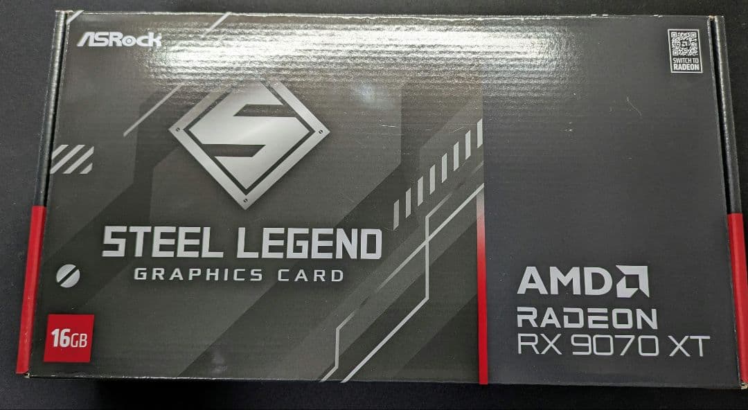 ASRock RX 9700 XT グラフィックボード 16GB 【美品】