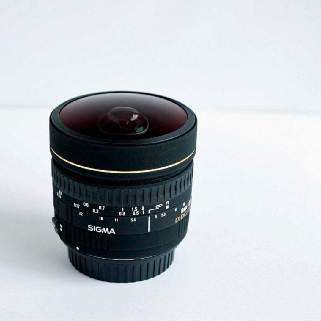 SIGMA 8mm F3.5 EX DG FISHEYE レンズ