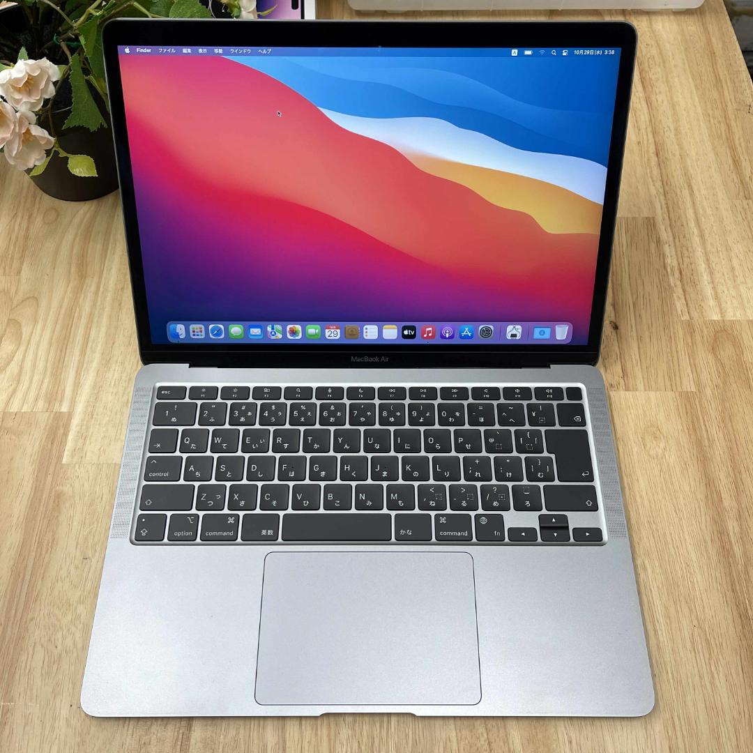 MacBook Air 13インチ M1チップ スペースグレー送料無料SQ6L5