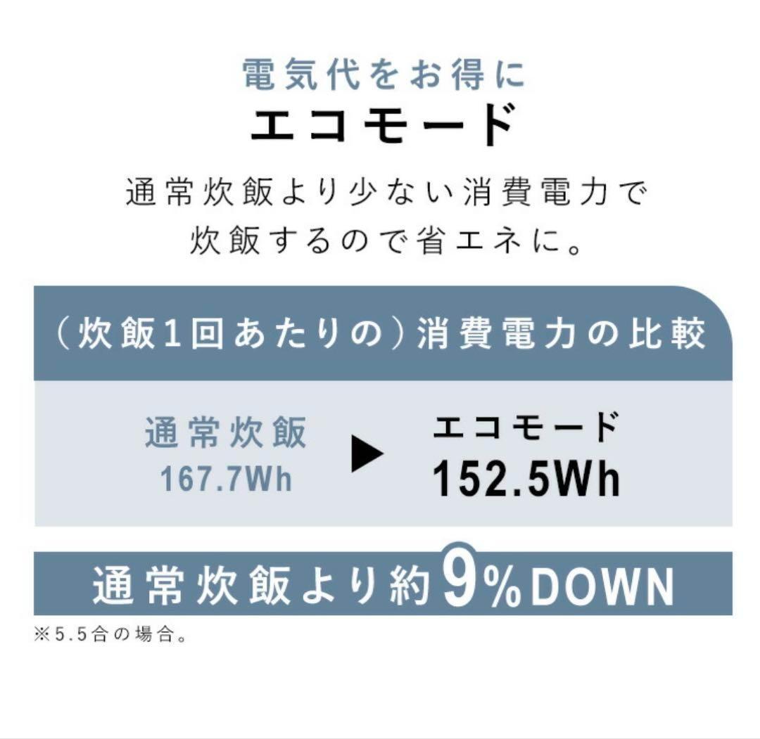 【新品未開封】炊飯器　マイコン式　5.5号炊き　アイリス　炊飯ジャー