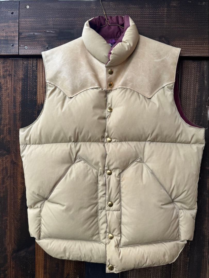 パンBさま/ WAREHOUSE ダウンベスト 42サイズ