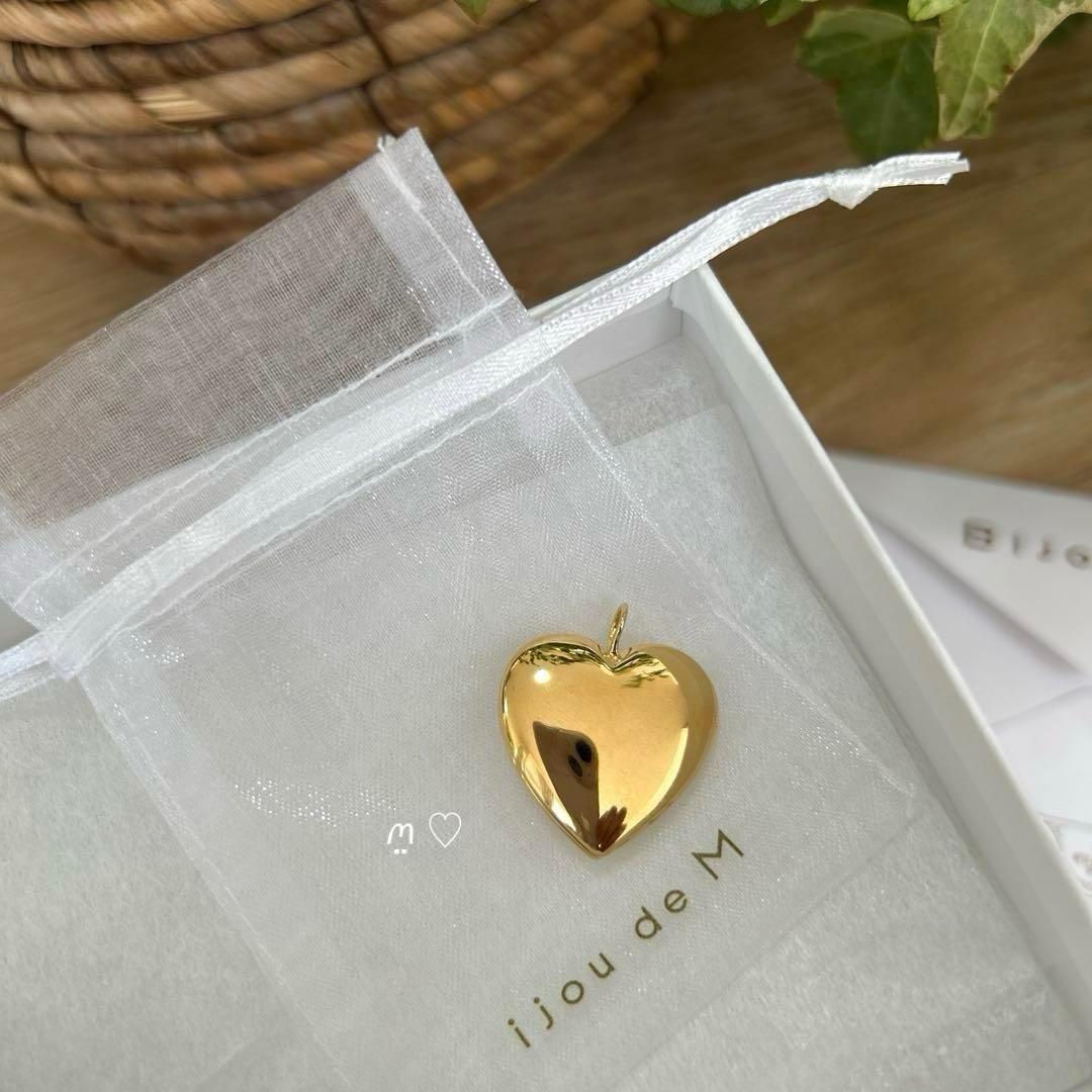 BIJOU de M　ビジュードエム　ハートロケット　ネックレスチャーム　現行品