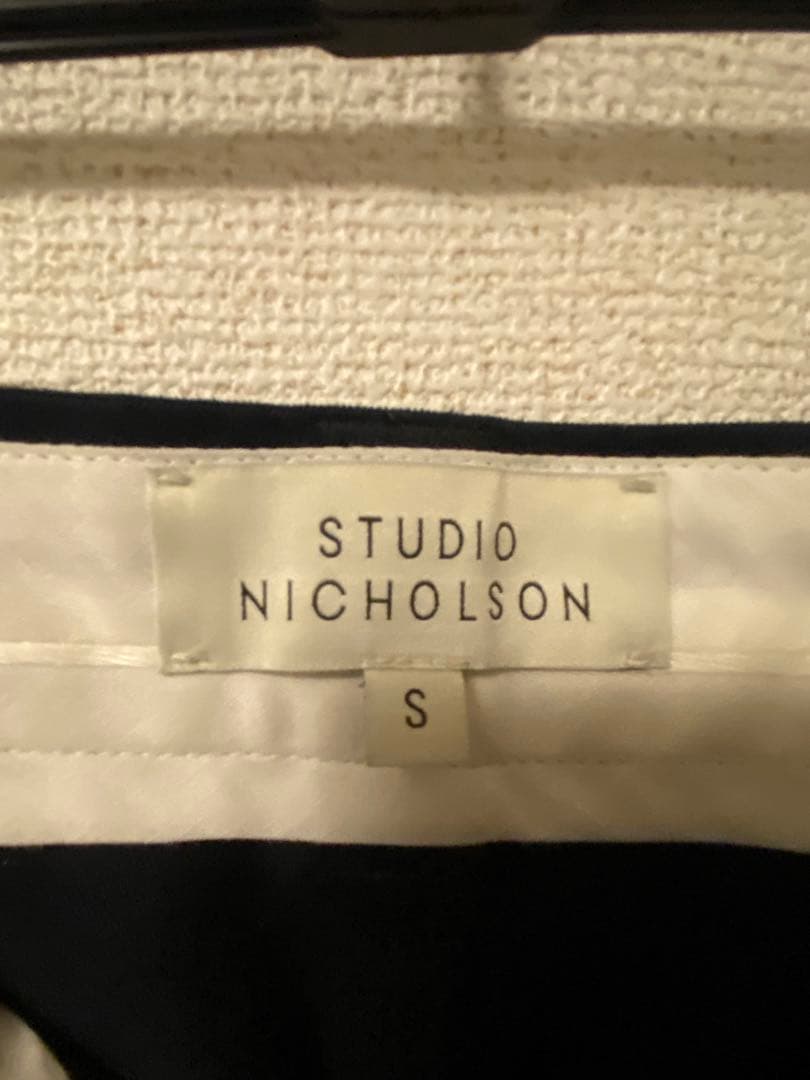 STUDIO NICHOLSON PEACHED COTTON ボリュームパンツ