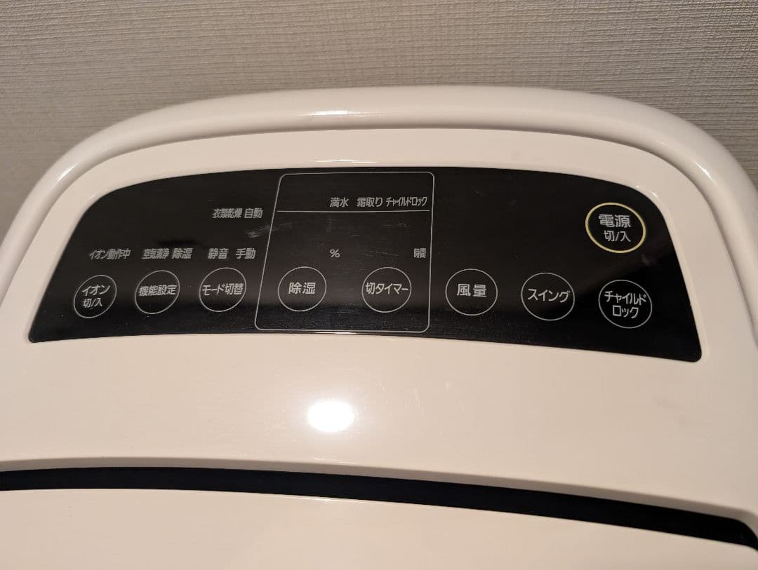 アイリスオーヤマ 空気清浄機能付き除湿機 DCE-120 ホワイト