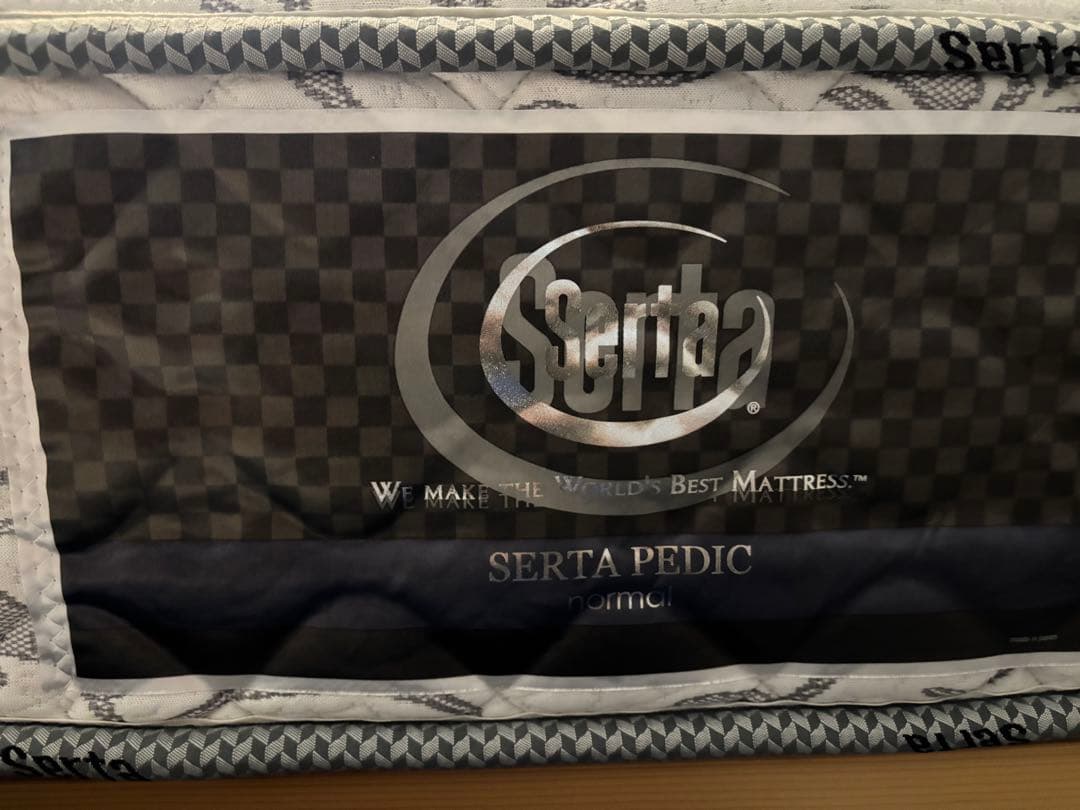 週末価格Serta シングルサイズベッド マットレス PS ペディック61F1N