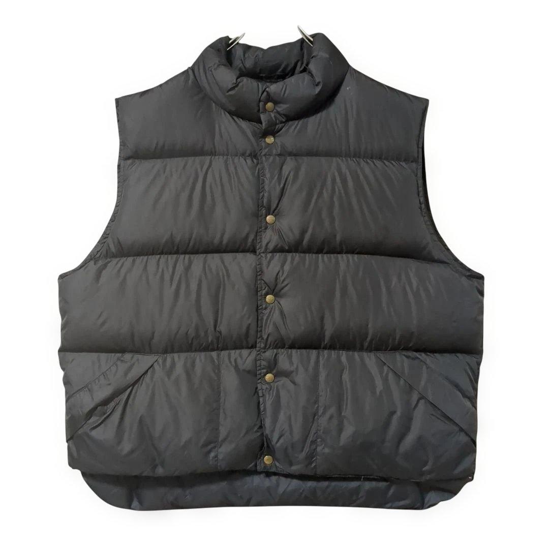 LL.Bean 80～90年代 パッカブル ダウンベスト ブラック 傷あり XL