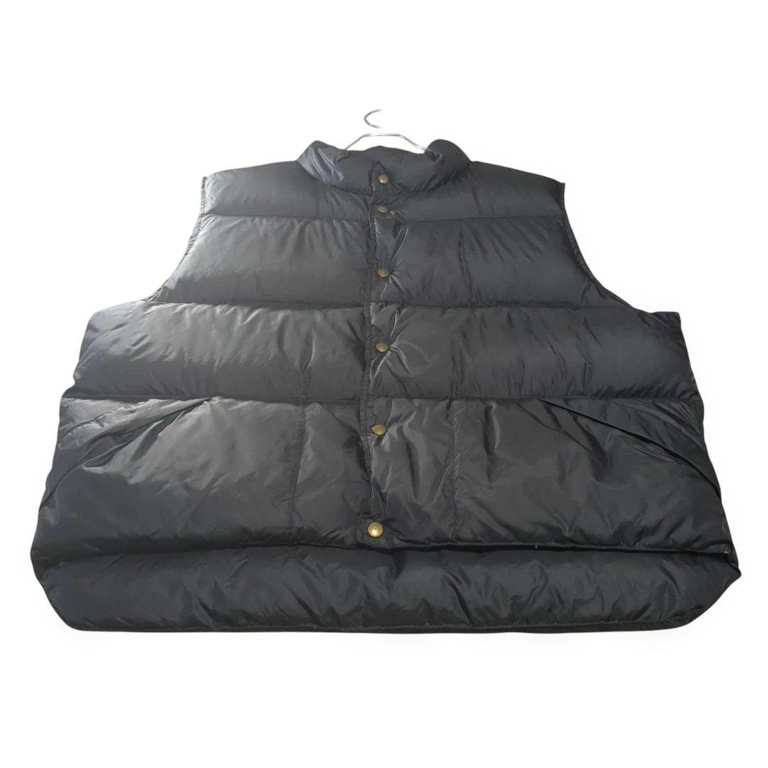 LL.Bean 80～90年代 パッカブル ダウンベスト ブラック 傷あり XL