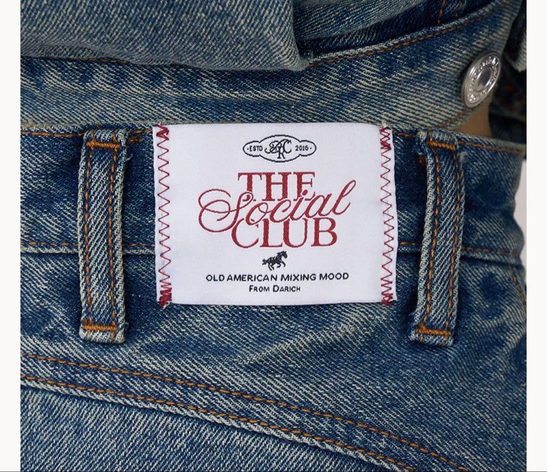 darich バックカーブデニムミニスカート