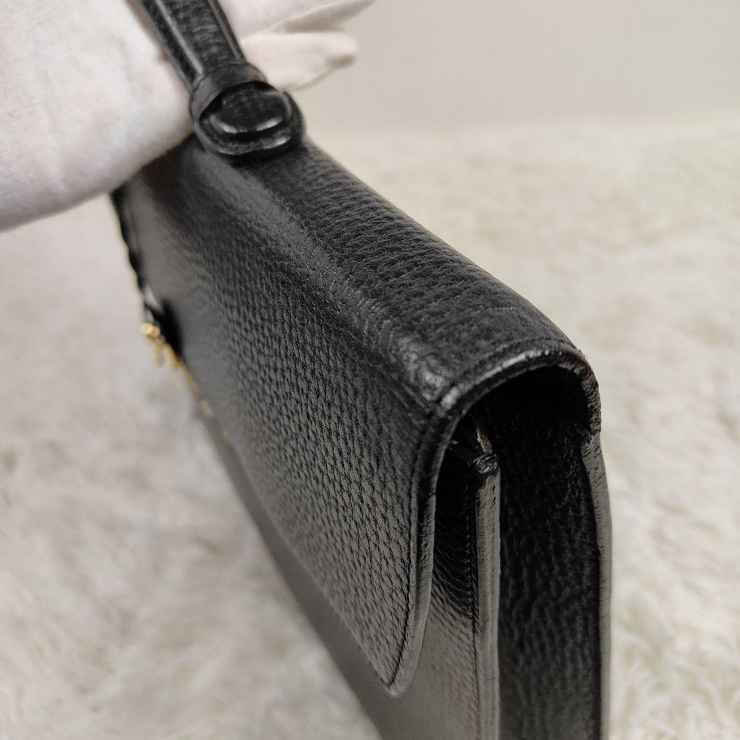 本日限定価格　ロエベ　ブリーフケース　アナグラム　シボ革　A4収納可能　鍵付き