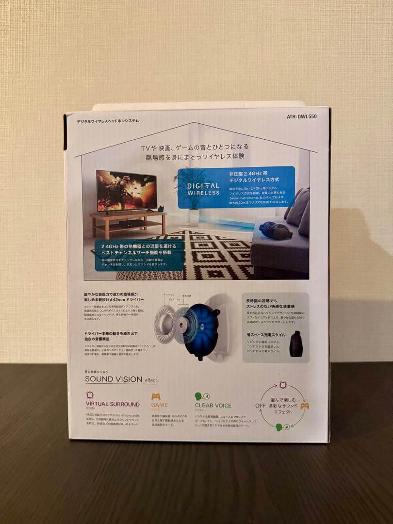 【新品未開封】audio-technica ATH-DWL550