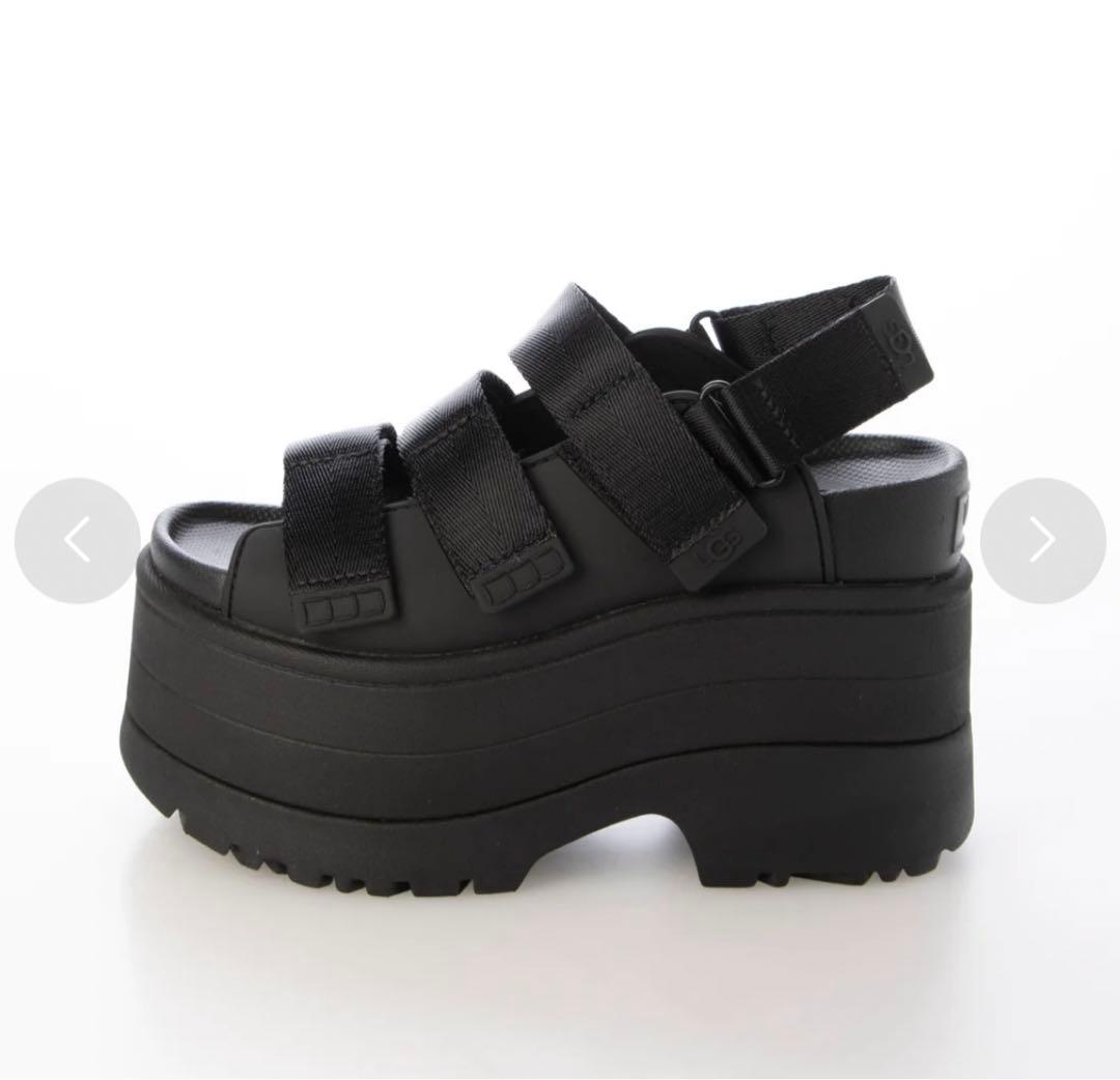 UGG W GOLDENRISE / アグ ゴールデンライズ ブラック　23cm