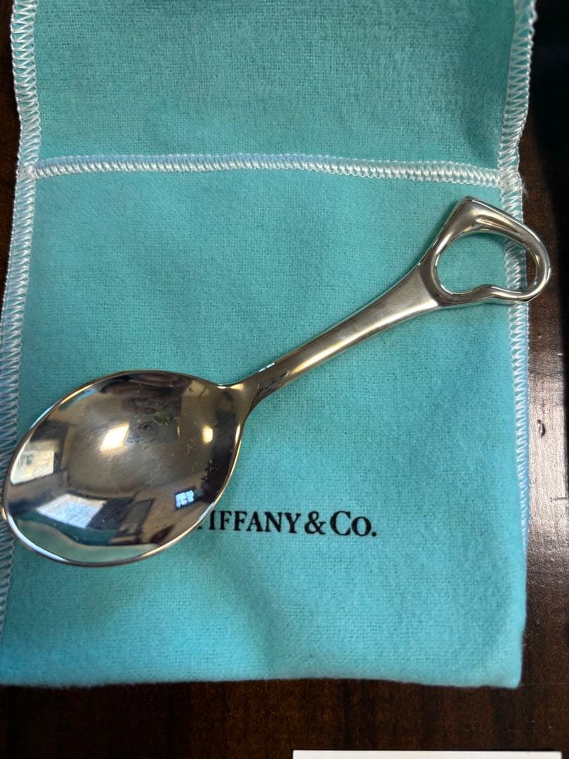 新品未使用　ティファニー オープンハートスプーン