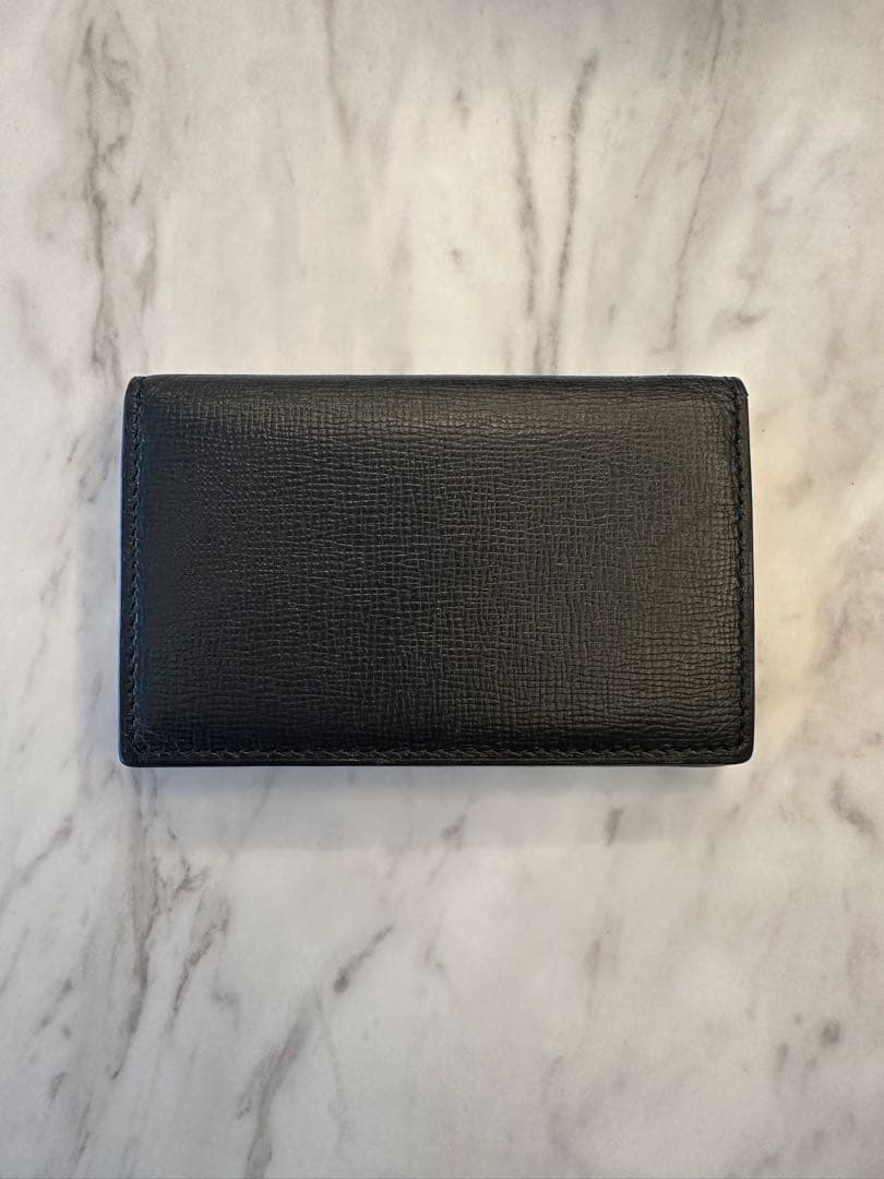 u*l様 ヴァレクストラ（Valextra）名刺入れ黒