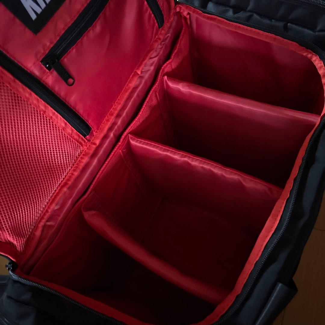 KXKS. KICKSKASE ボストンバッグ シューケース付き　ブラック