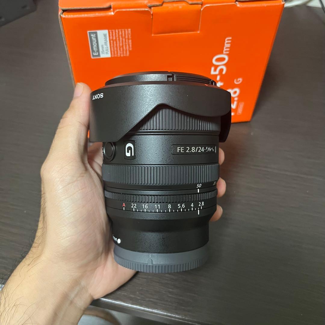 【美品】SONY FE 24-50mm F2.8 G 元箱あり