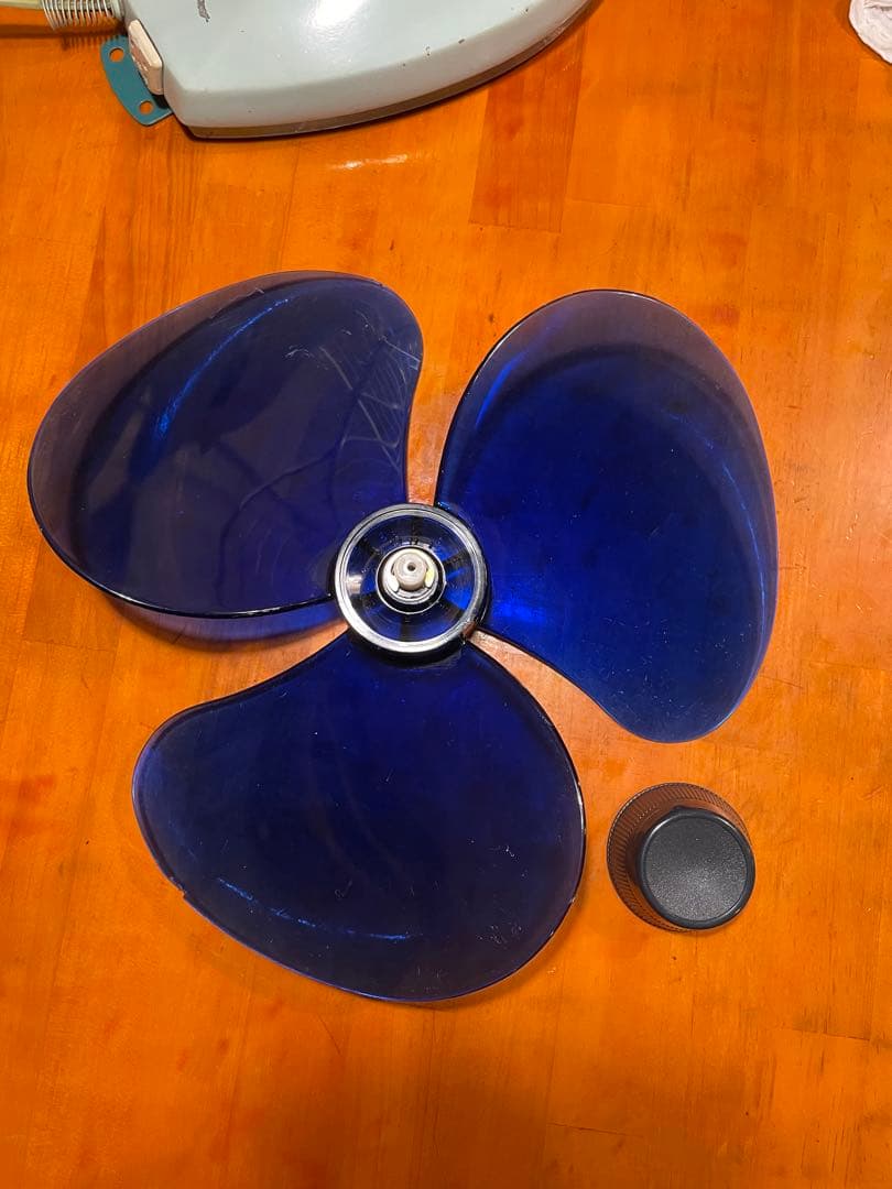 稼働品！　三菱電機　卓上扇風機 リモコン付き　希少 鉄製　ブロカント　壁掛け