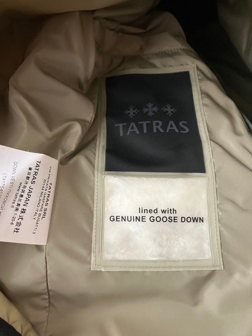 TATRAS タトラス　モッズ コート　ジャケット　カーキ