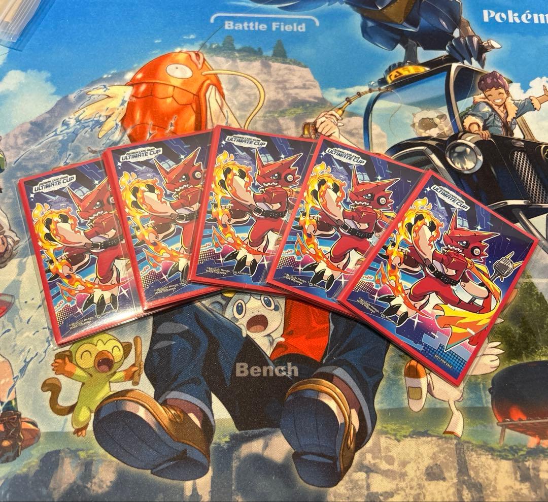 織奏菊良専用シャウトモン　スリーブ　50枚　中国アルティメットカップ限定　公式品