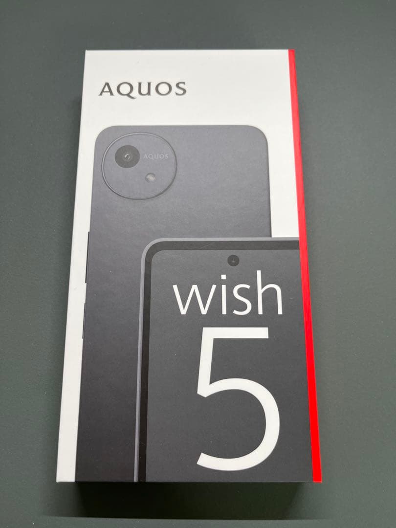 【新品未使用】 AQUOS wish5 SH-52F SUMI docomo
