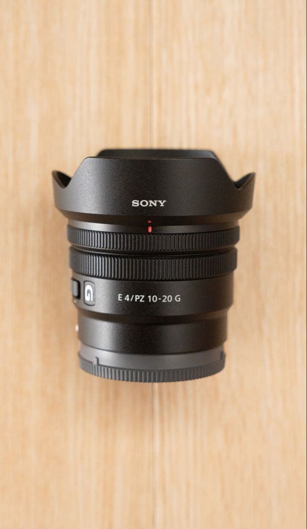 SONY E 4/PZ 10-20 G ズームレンズ