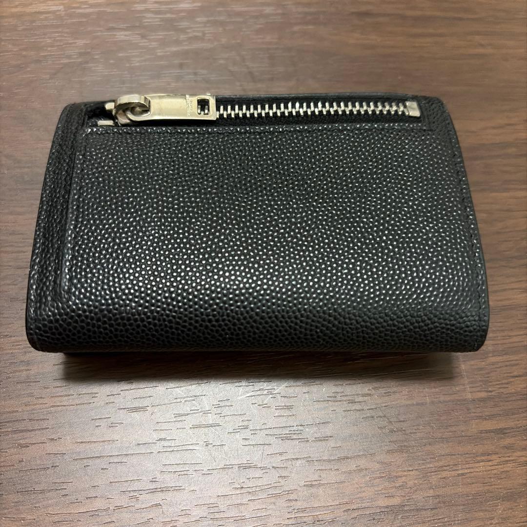 SAINT LAURENT ブラック レザー キーケース