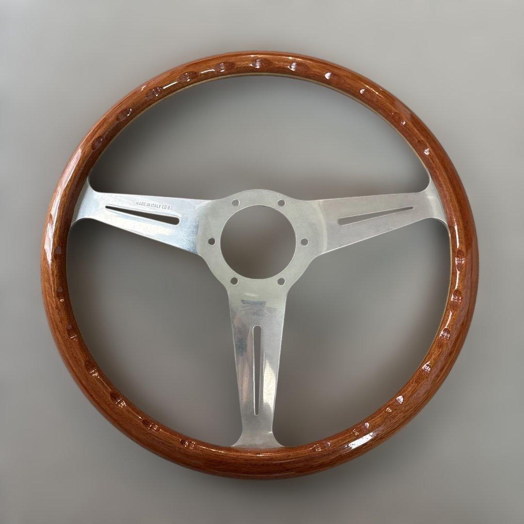 当時物 NARDY ナルディウッドステアリング 現物のみ
