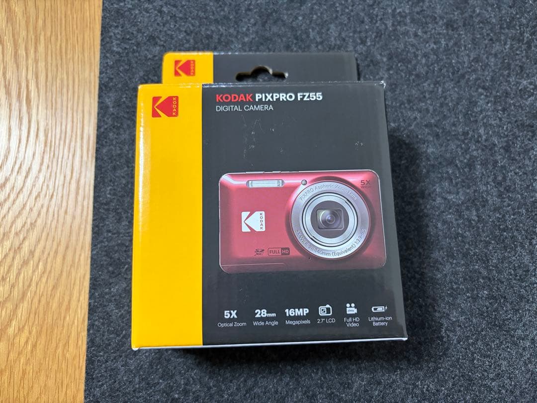 Kodak コダック デジタルカメラ PIXPRO FZ55-BK ブラック