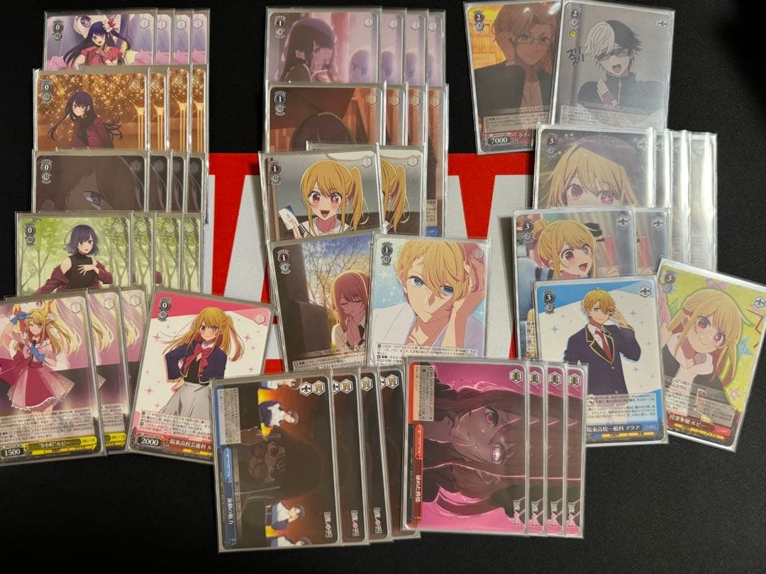 ヴァイスシュヴァルツ【推しの子】デッキ＋ほぼ4コンパーツ