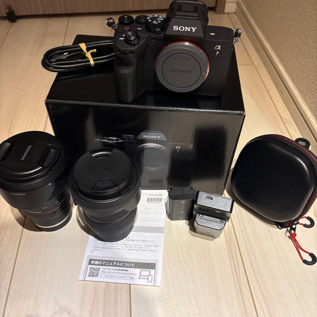 SONY α7 Ⅳミラーレス一眼カメラ お買い得セット