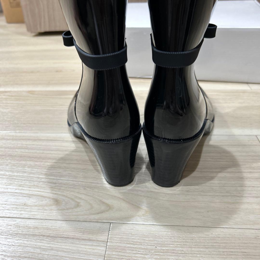 【新品未使用】TOCCA レインブーツ　レディース長靴36サイズ