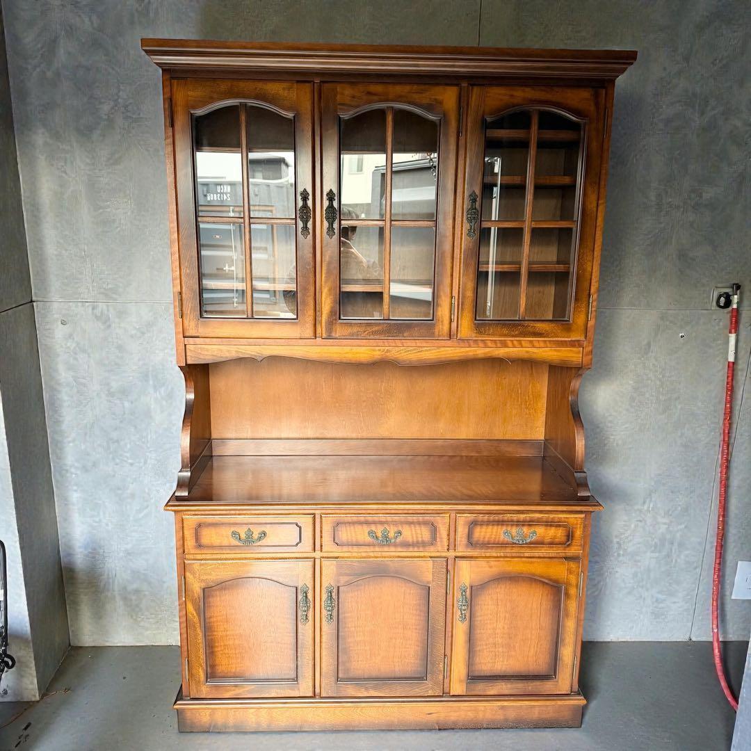 カリモク/karimoku コロニアル カップボード 幅120cm 食器棚