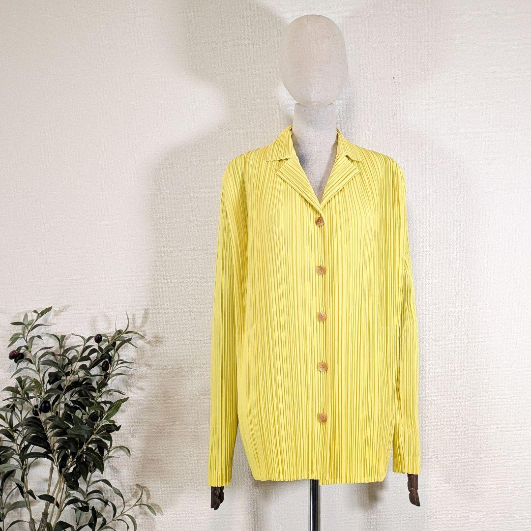 イッセイミヤケ　プリーツ　ジャケット　サイズ3　プリーツプリーズ