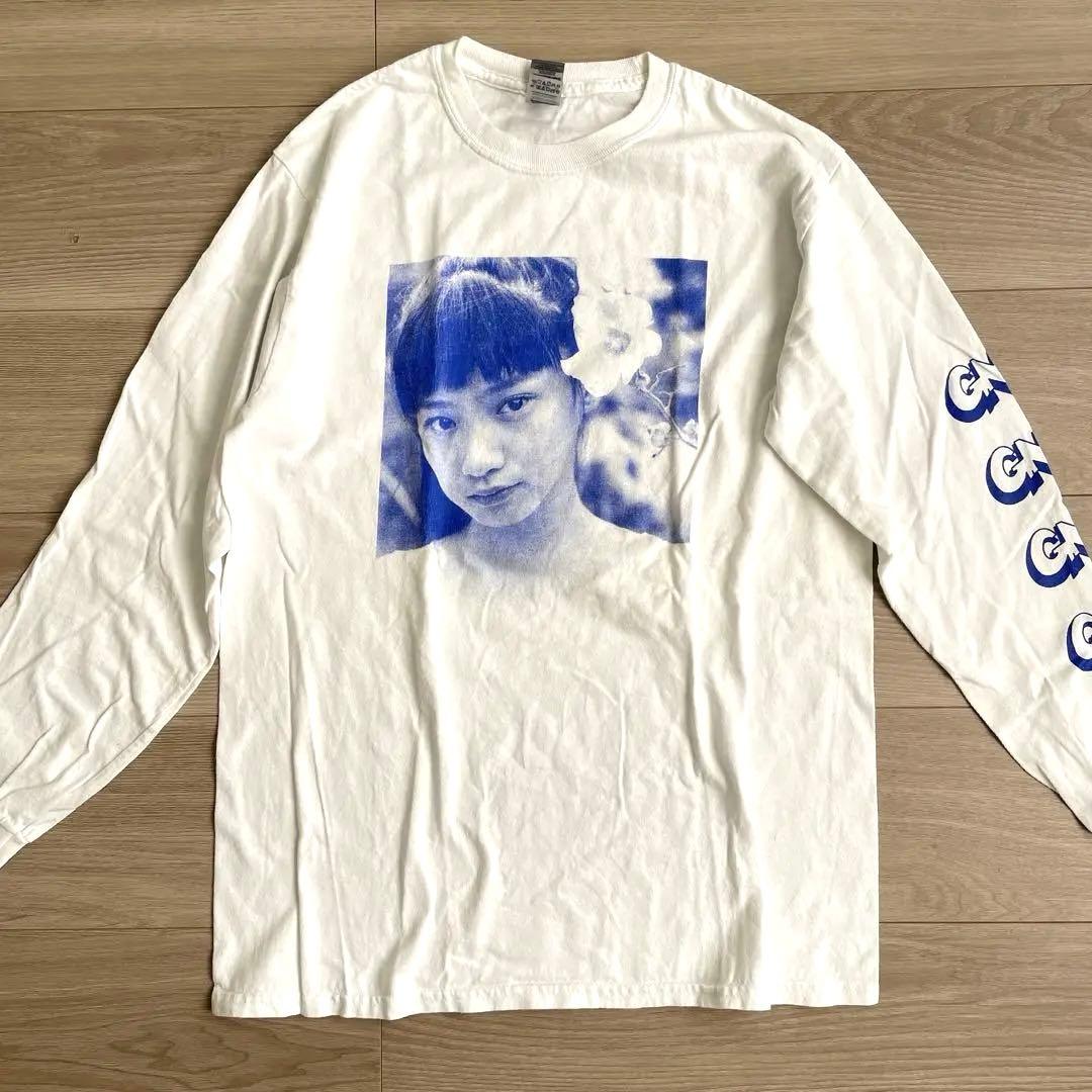 銀杏BOYZ ロンT 白　写真プリント