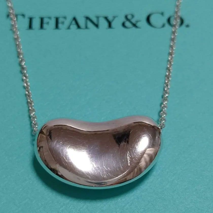 TIFFANY ティファニー ビーン ネックレス シルバー