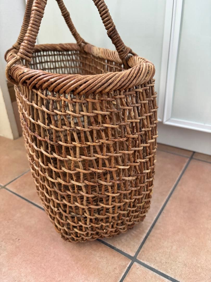 あけび　かご　こだし編み　籠　カゴ