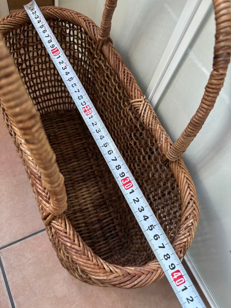 あけび　かご　こだし編み　籠　カゴ