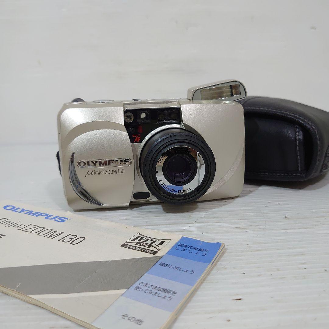 動作ok　OLYMPUS　μ zoom 130 ミュー　mju